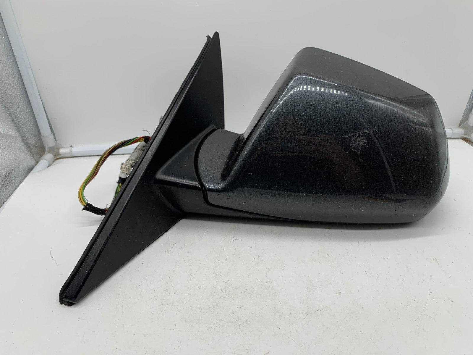 2008-2014 Cadillac CTS Driver Side View Power Door Mirror Gray OEM C02B25028