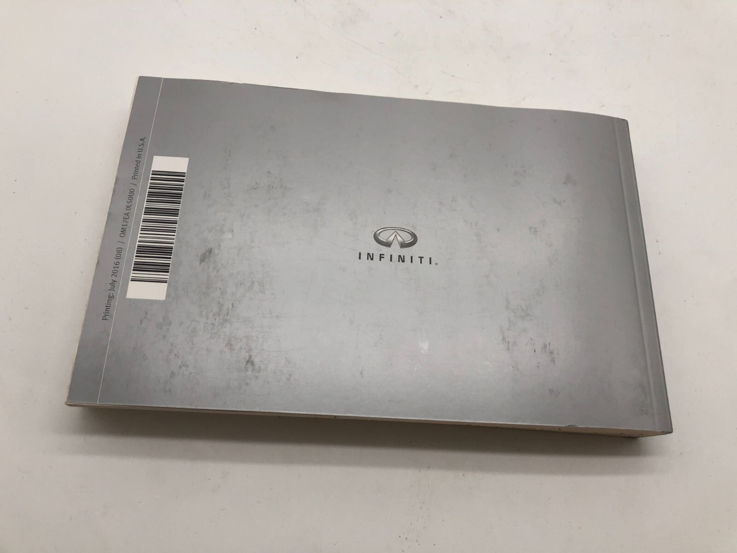 2017 Infiniti QX60 QX 60 Owners Manual Set OEM A03B29008