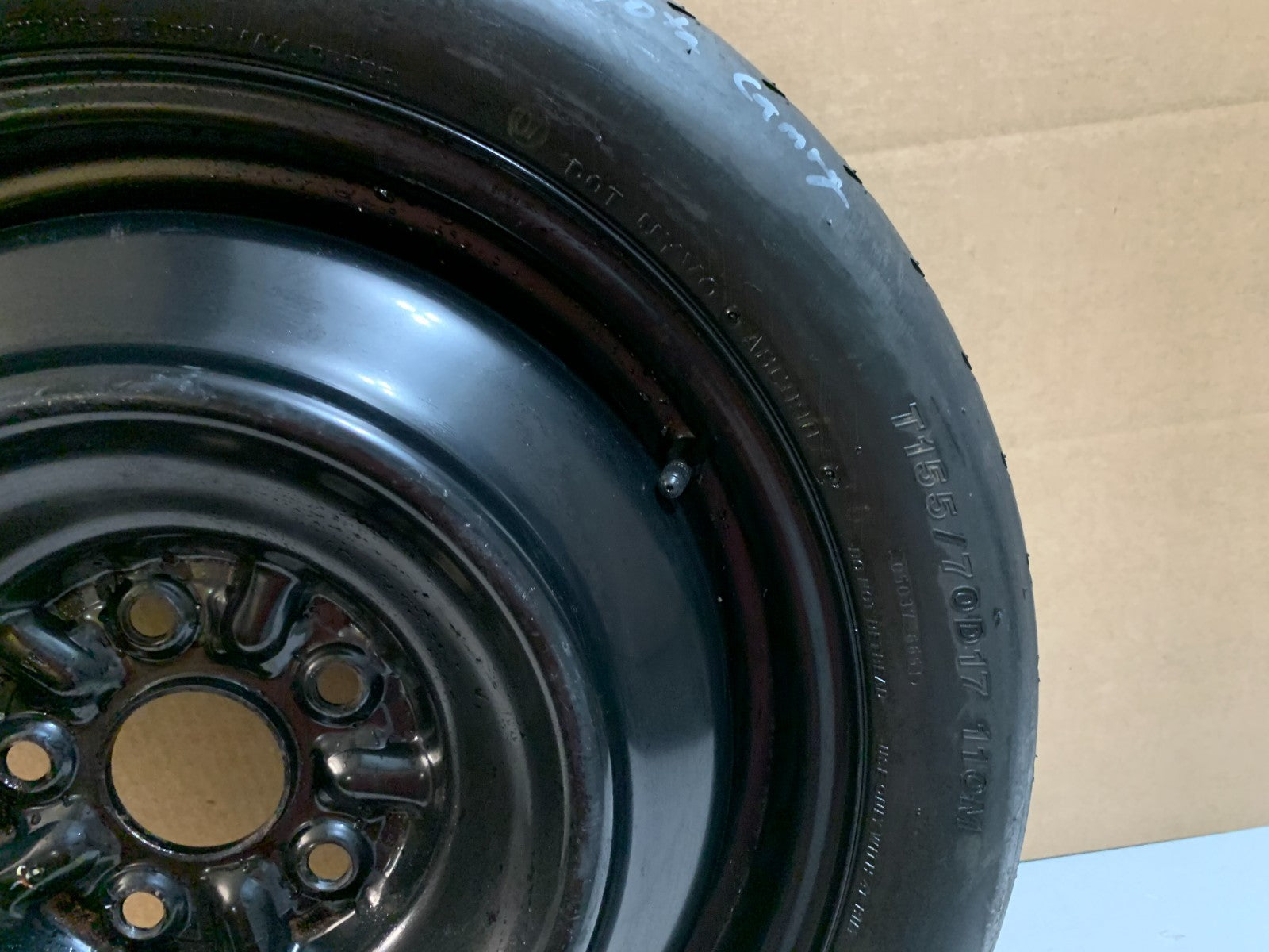 2007-2017 Toyota Camry 17" Spare Tire Compact Donut Wheel OEM T155/70D15