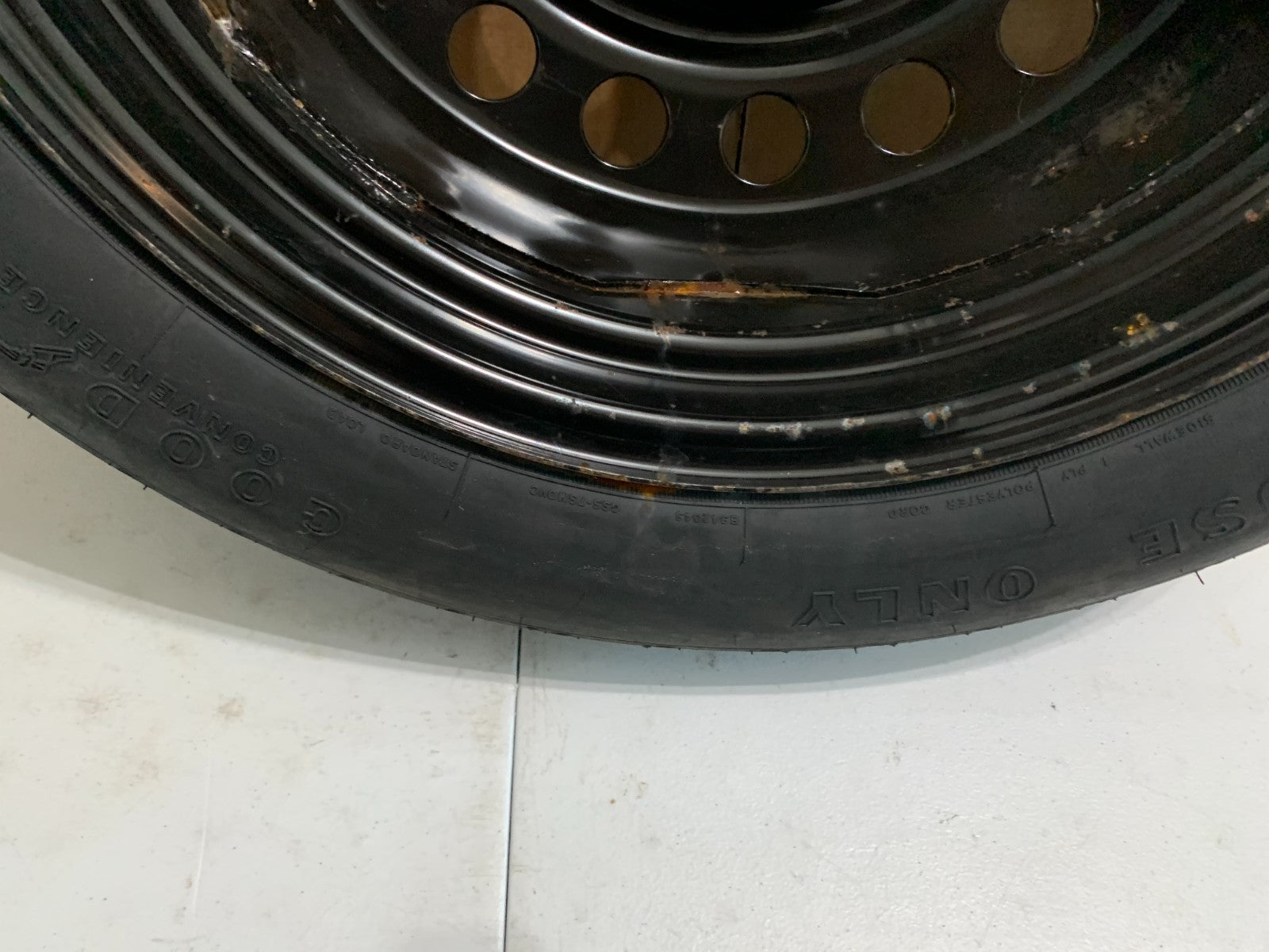 2006-2011 Cadillac STS Spare Tire 16" Compact Emergency Spare T145/70R17