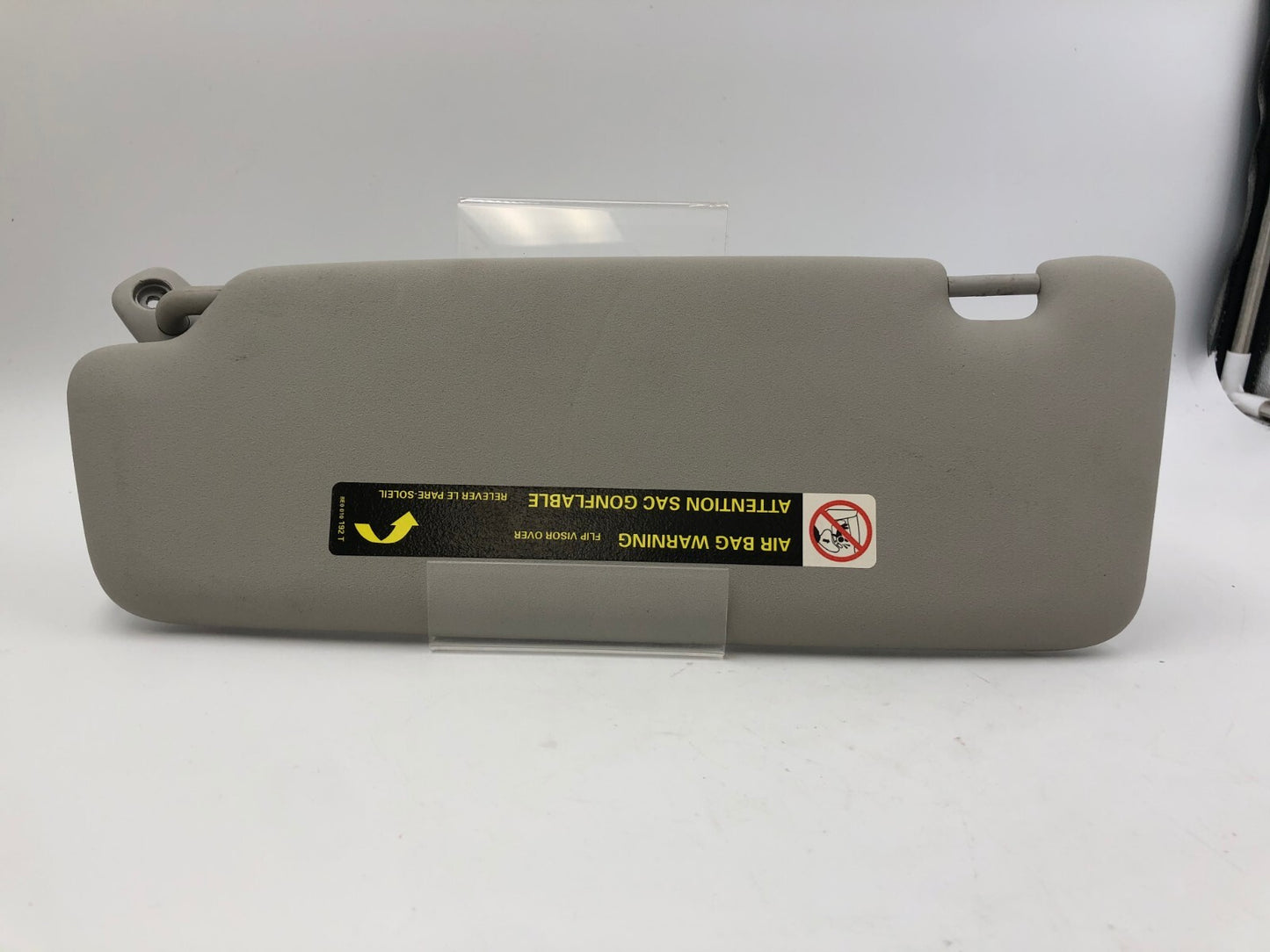 2002-2008 Audi A4 Sedan Passenger Sun Visor Gray Illuminated OEM B03B15097