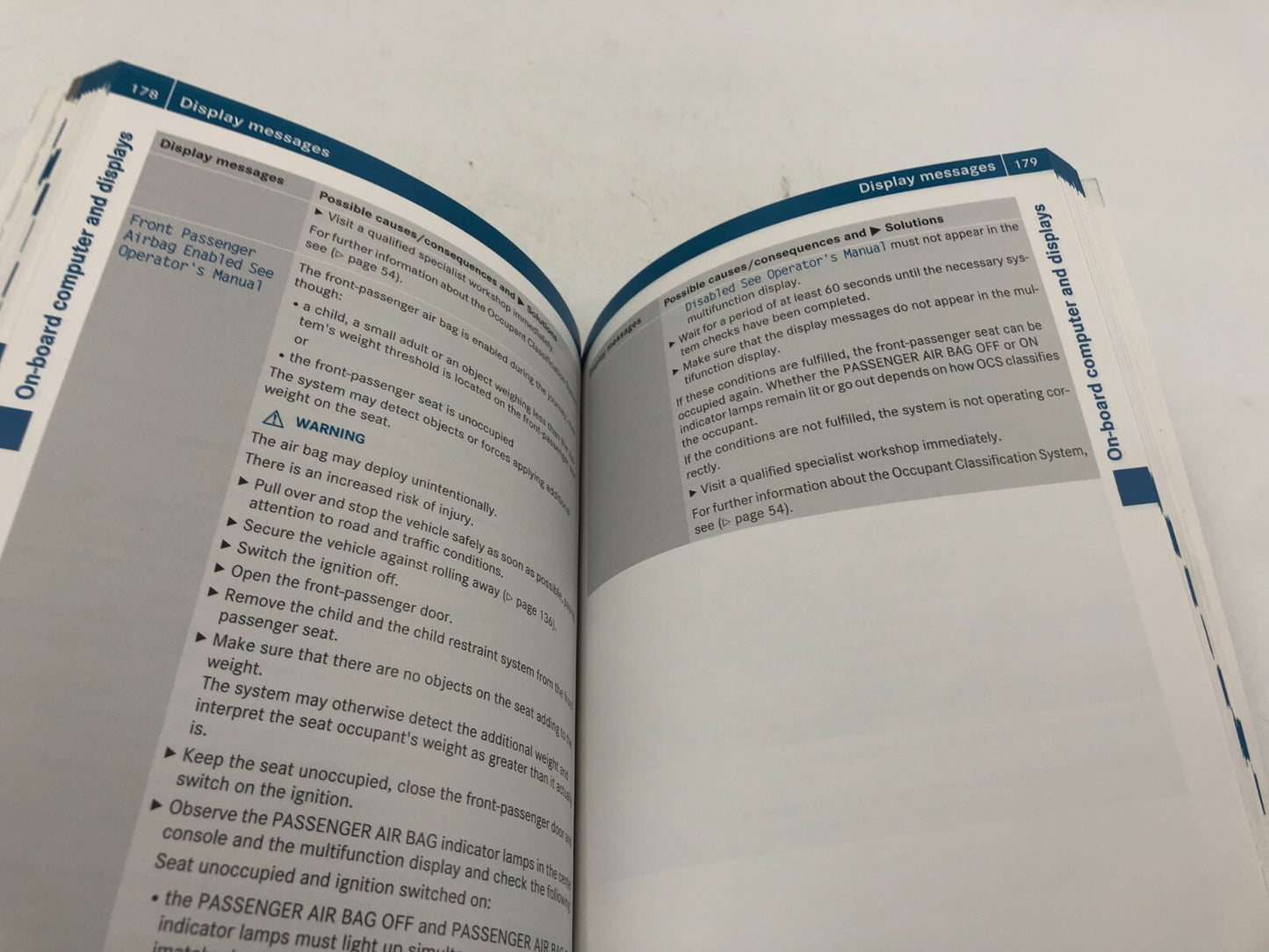 2016 Mercedes-Benz C Class Owners Manual Set with Case OEM E03B32059