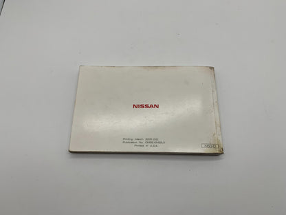 2005 Nissan Xterra Owners Manual Set OEM A01B44011