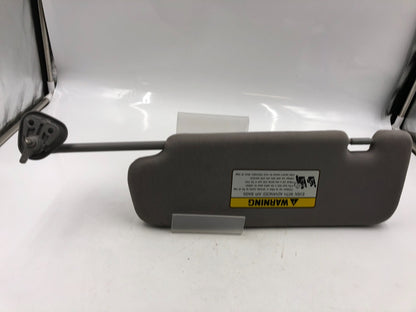 2011-2015 Hyundai Sonata Passenger Sun Visor Sunvisor Gray Illuminated D01B39066