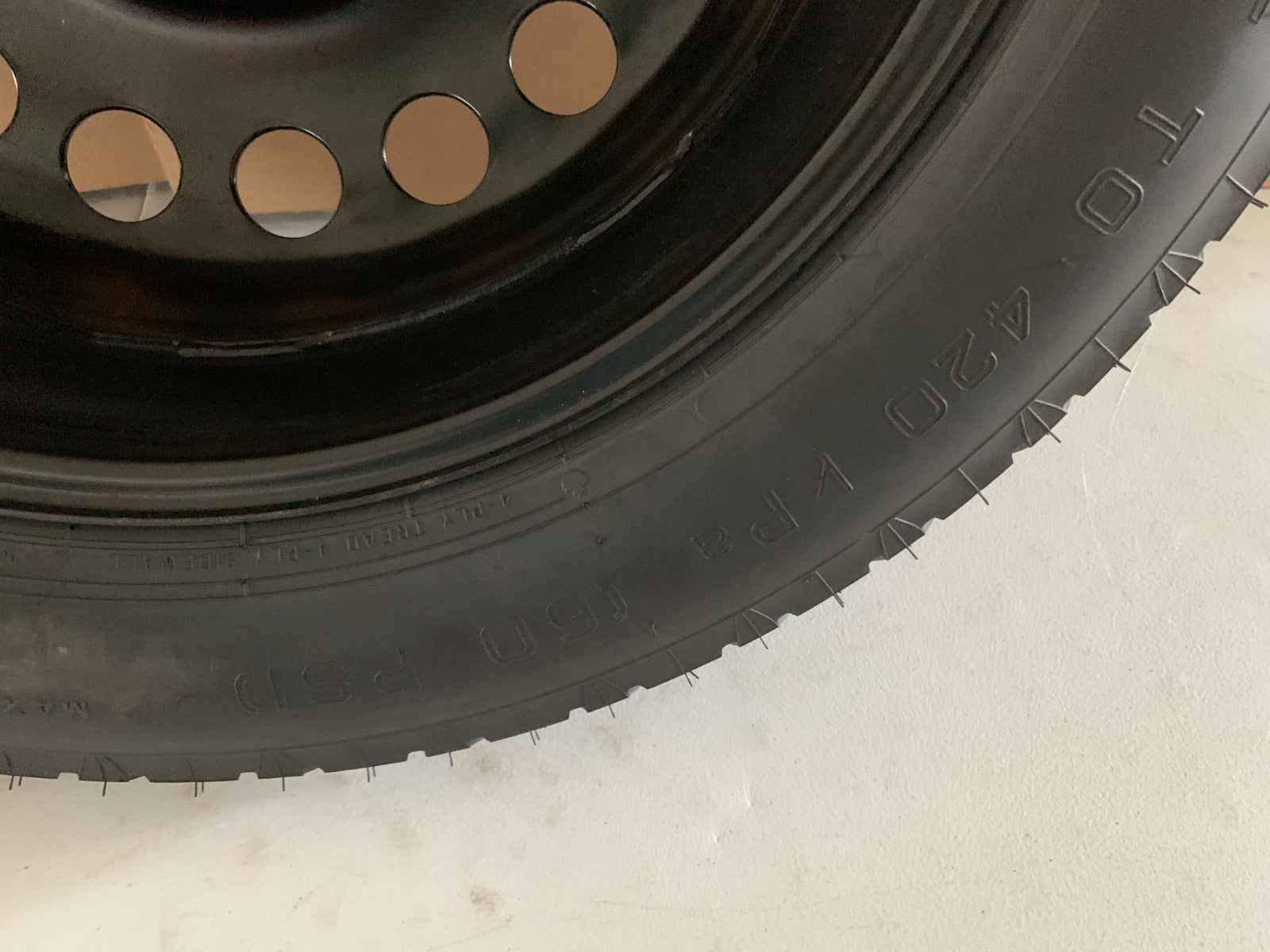 2006-2015 Mercedes M-Class 18" Spare Tire Wheel Compact Donut T155/90D18