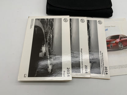 2014 Buick Regal Owners Manual Set with Case OEM B04B25015