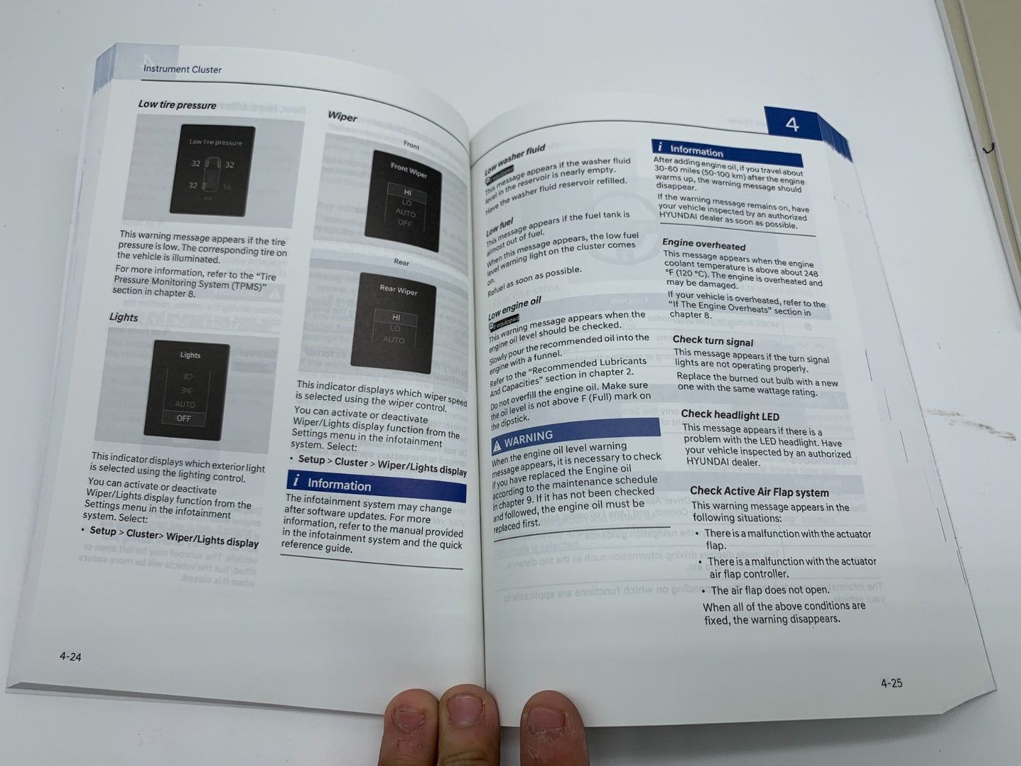 2024 Hyundai Kona Owners Manual Set OEM B04B49018