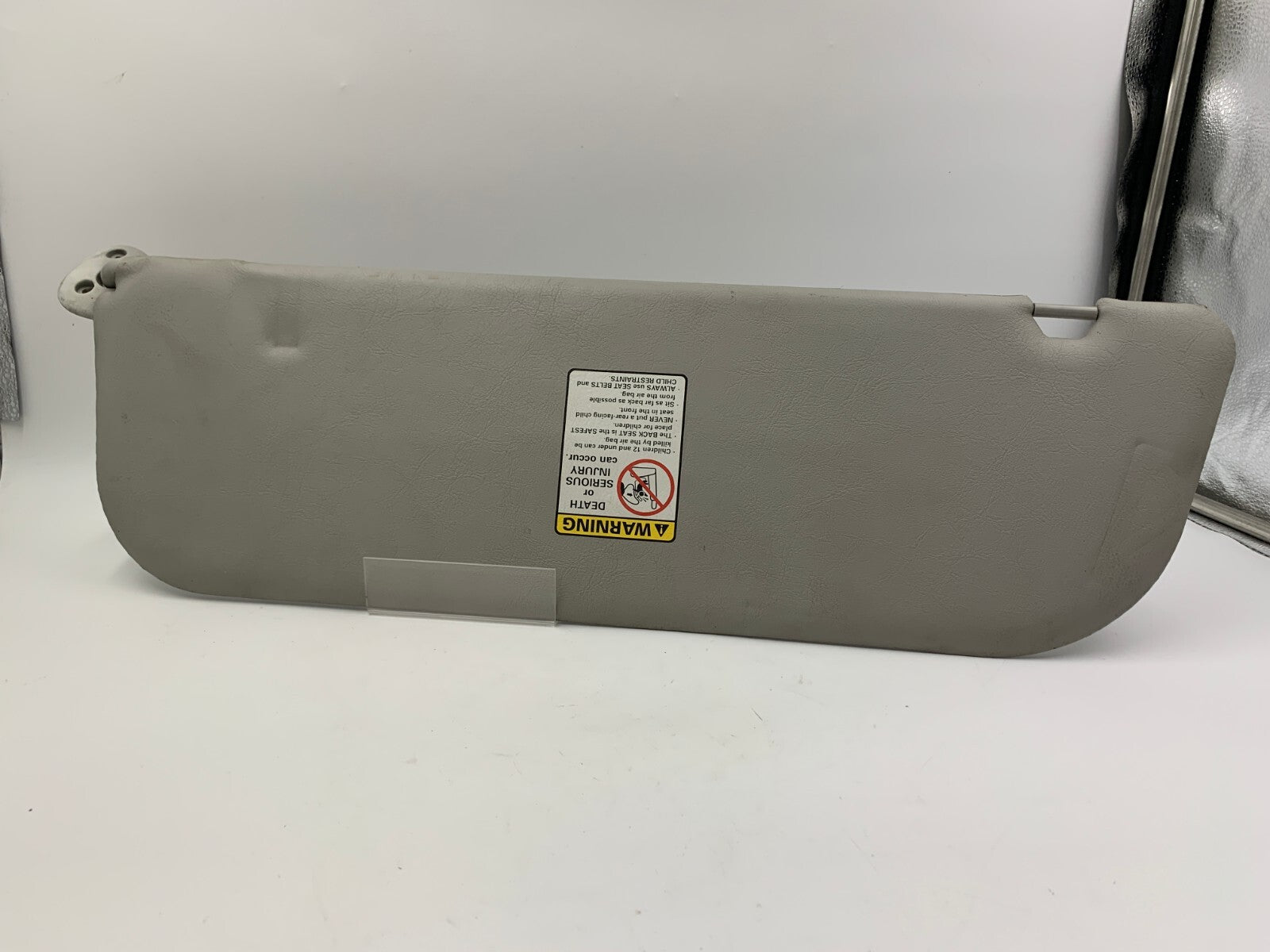 2003-2008 Ford E-250 Passenger Sun Visor Gray OEM E03B57002