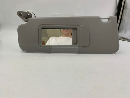 2008-2009 BMW 535i Driver Sun Visor Gray Illuminated OEM C01B39053