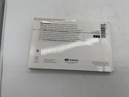2021 Subaru Legacy Owners Manual Set with Case OEM R01B24033