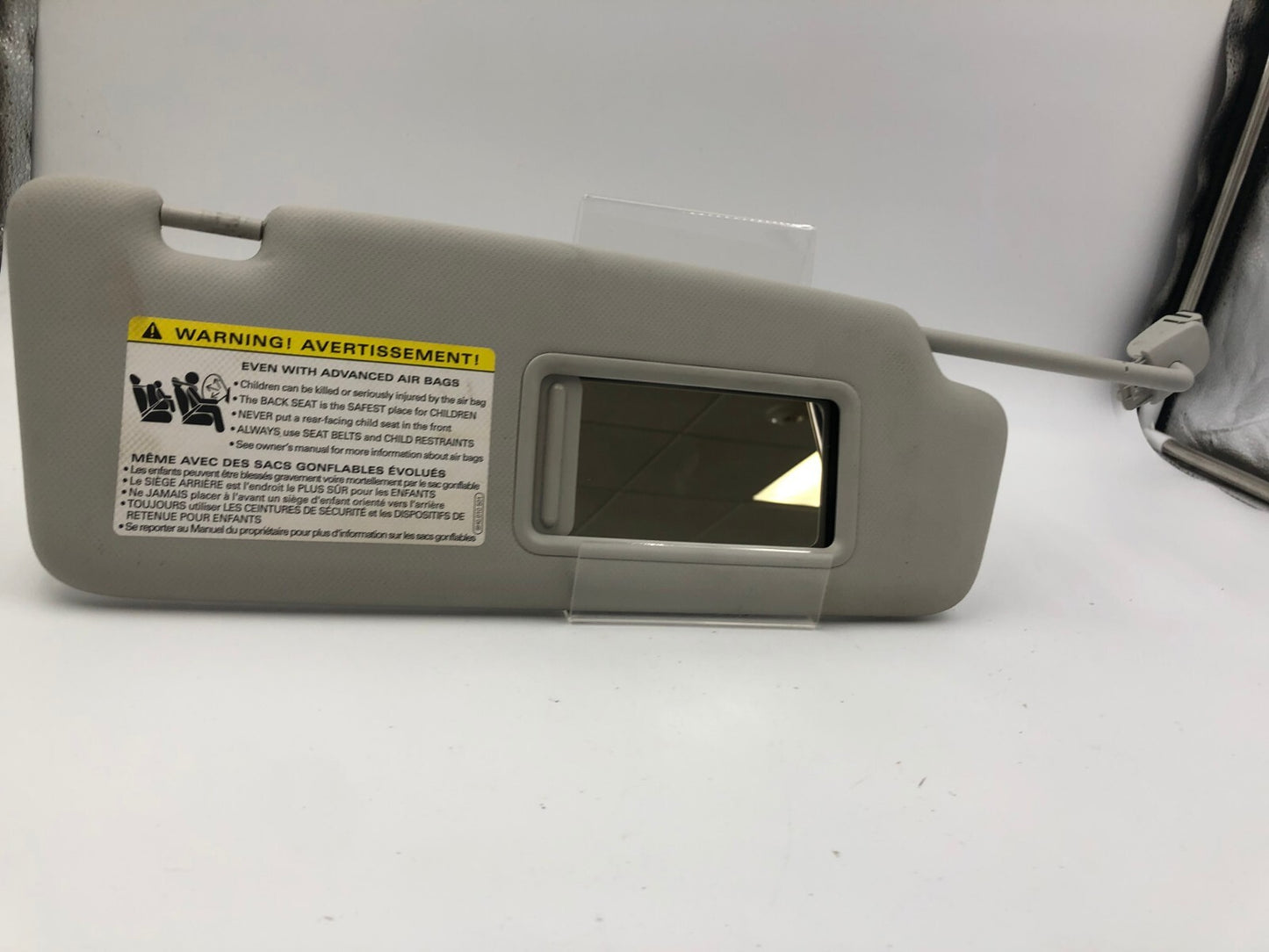 2009-2012 Audi A4 Passenger Sun Visor Gray Illuminated OEM C01B52023