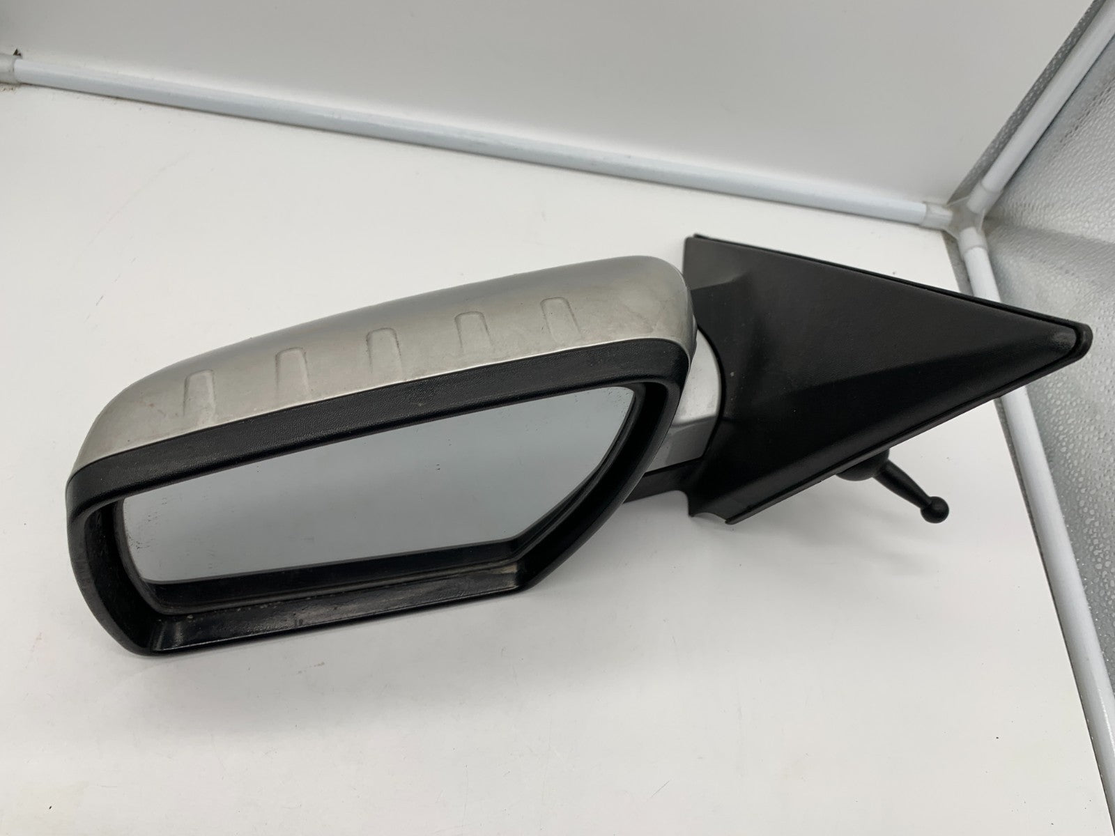 2010-2013 Kia Soul Driver Side View Manual Door Mirror Black OEM Silver
