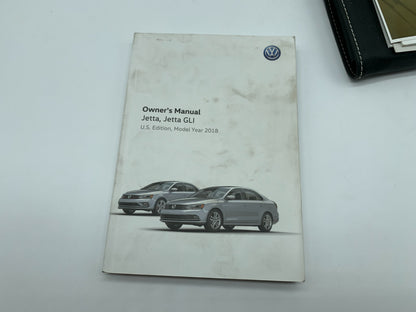 2018 Volkswagen Jetta Owners Manual Set with Case OEM D02B15032