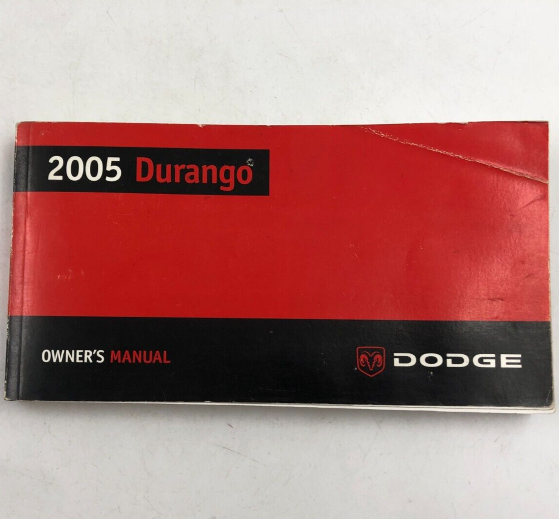 2005 Dodge Durango Owners Manual OEM A02B24024