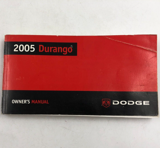 2005 Dodge Durango Owners Manual OEM A02B24024