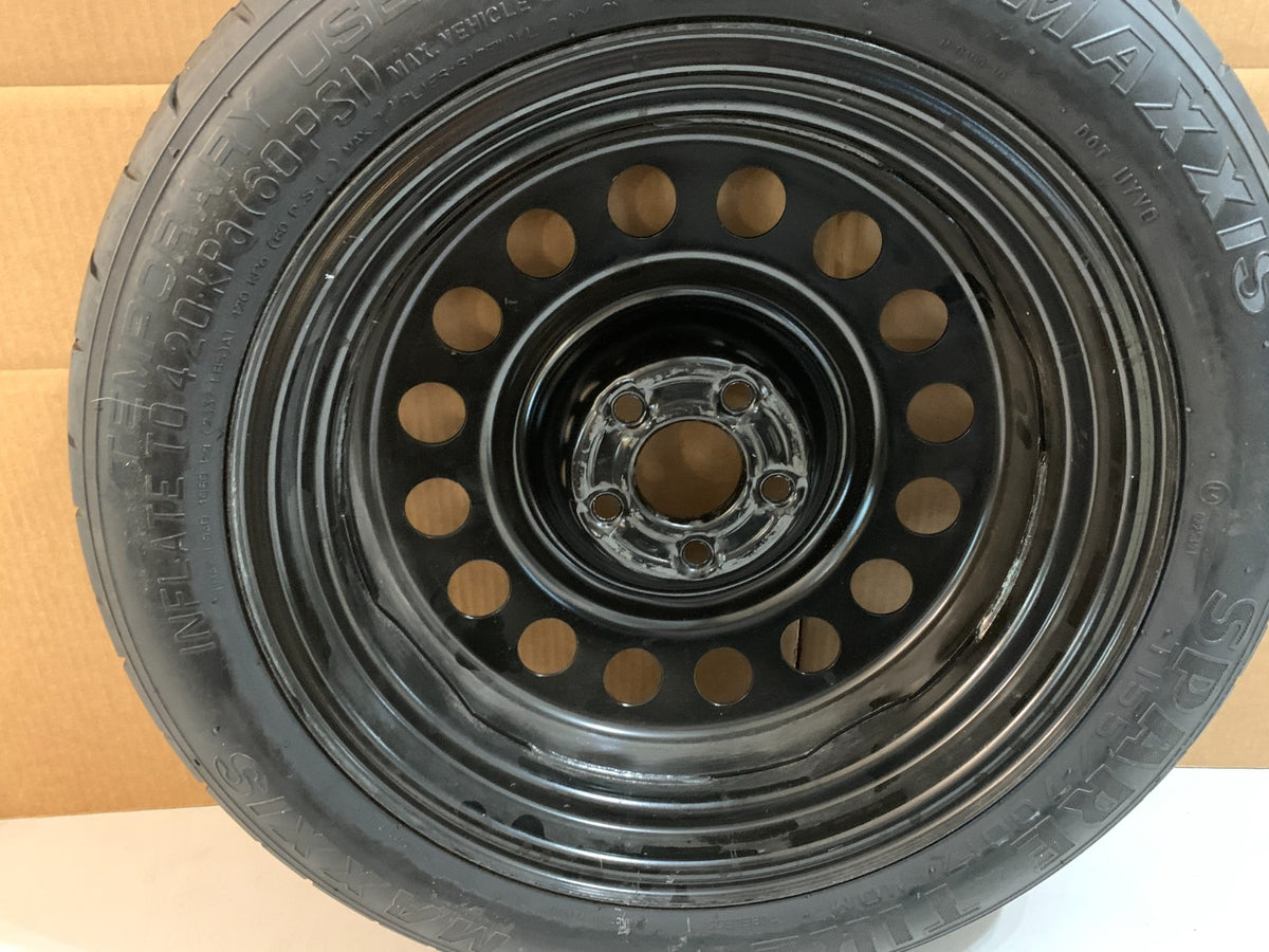 2013-2019 Ford Escape Spare Tire 17" Compact Donut with Jack Kit T155/70D17