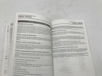 2007 Mazda CX-7 CX7 Owners Manual Set with Case OEM C02B48052