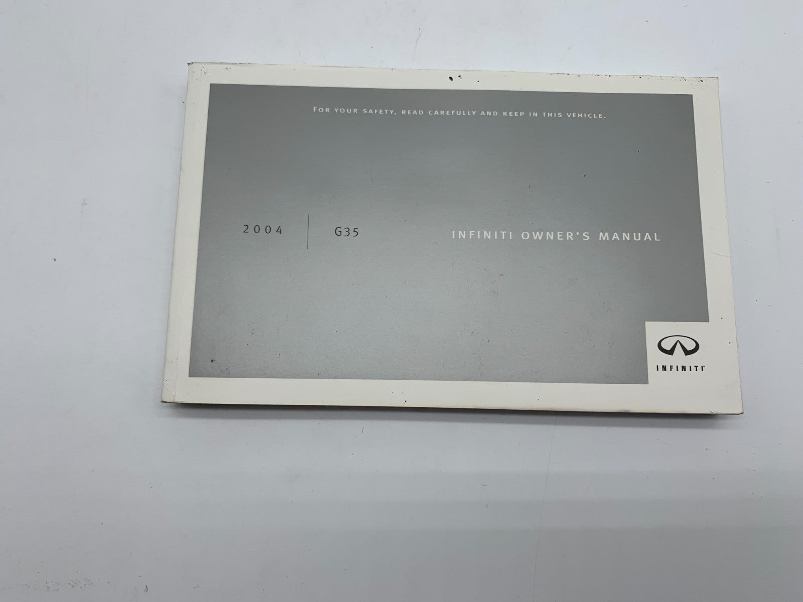 2004 Infiniti G35 Owners Manual Set OEM E02B36005