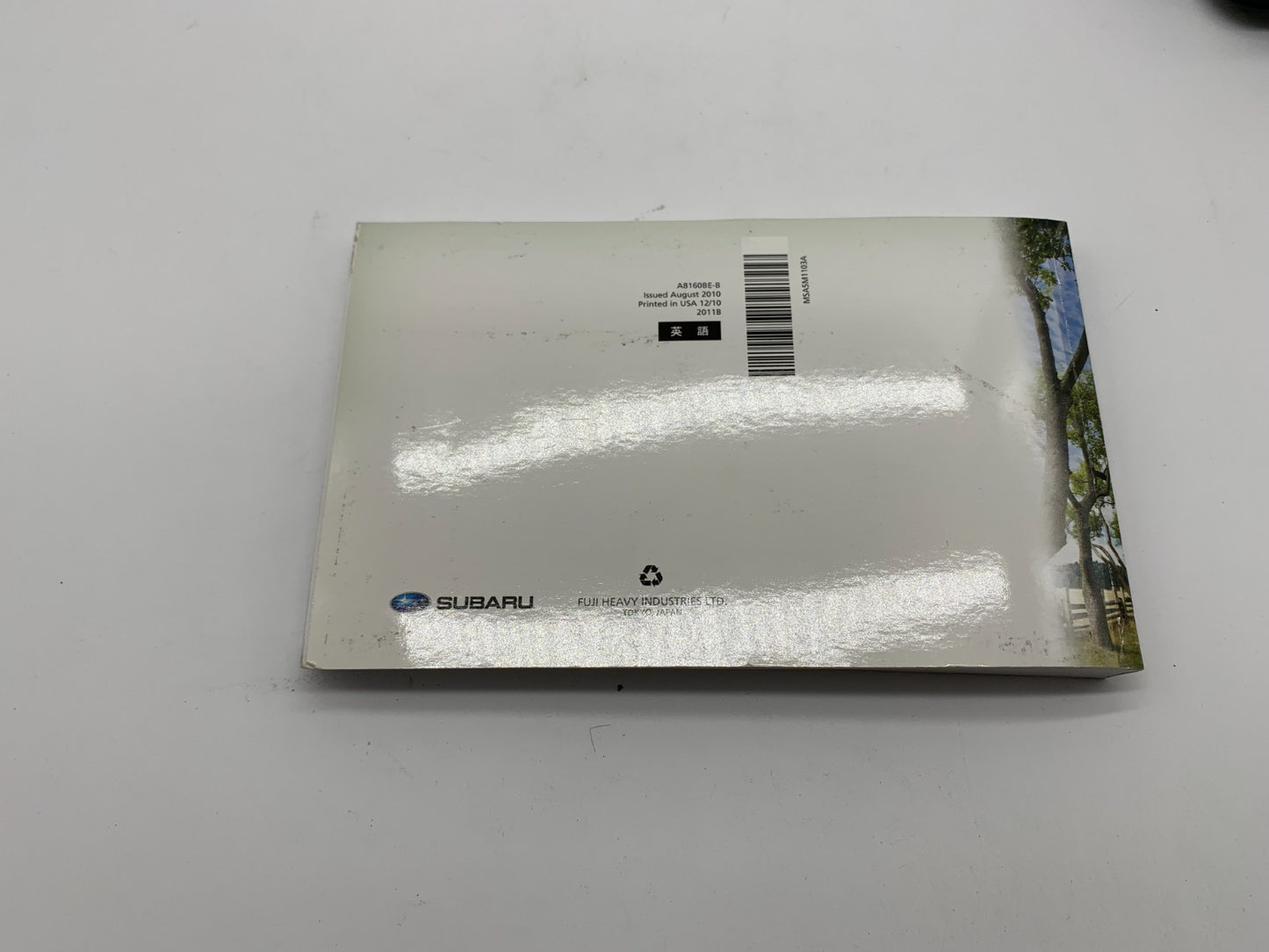 2011 Subaru Forester Owners Manual Set with Case OEM A01B44009