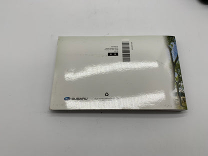 2011 Subaru Forester Owners Manual Set with Case OEM A01B44009
