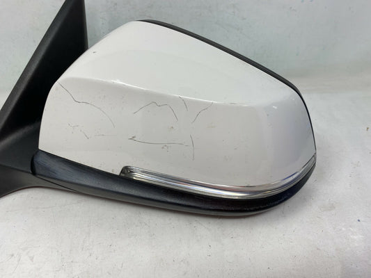 2015 BMW 328i Driver Side View Power Door Mirror White OEM B26004