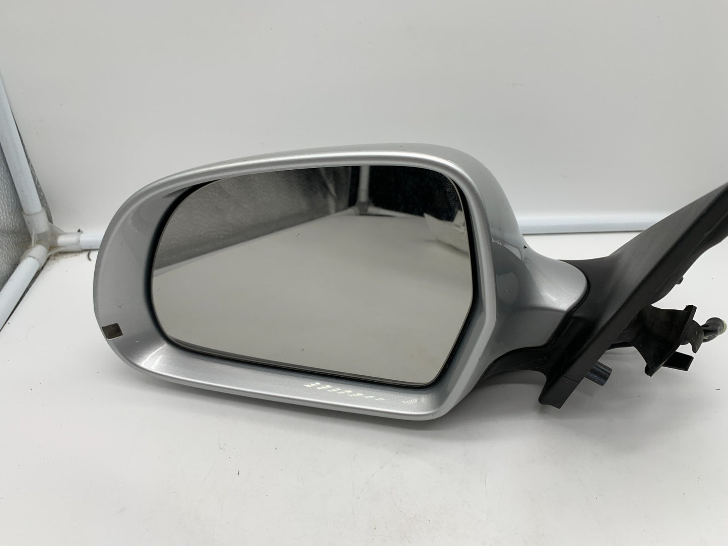 2009 Audi A4 Driver Side View Power Door Mirror Silver OEM