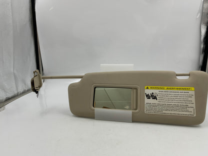 2009-2012 Audi A4 Driver Sun Visor Sunvisor Gray Illumination OEM C04B48016