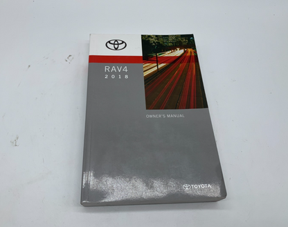 2018 Toyota RAV4 RAV 4 Owners Manual OEM B03B04011