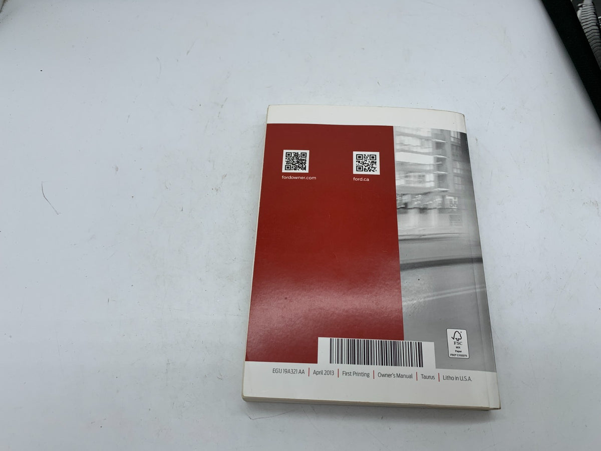 2014 Ford Taurus Owners Manual Set with Case OEM D01B63012