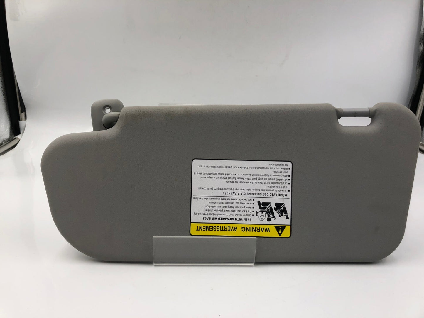 2007-2009 Mazda 3 Passenger Sun Visor Sunvisor Gray OEM C03B07080