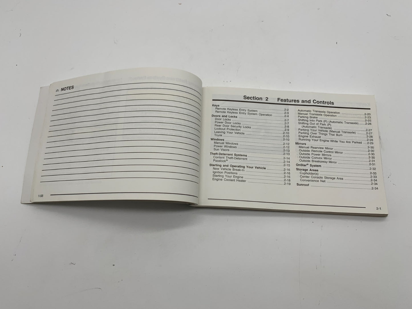 2004 Chevrolet Cavalier Owners Manual OEM C03B66019