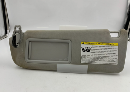 2013-2017 Audi A6 Driver Sun Visor Illuminated Gray OEM B04B34020