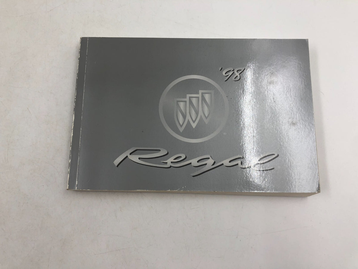 1998 Buick Regal Owners Manual with Case OEM D03B33025
