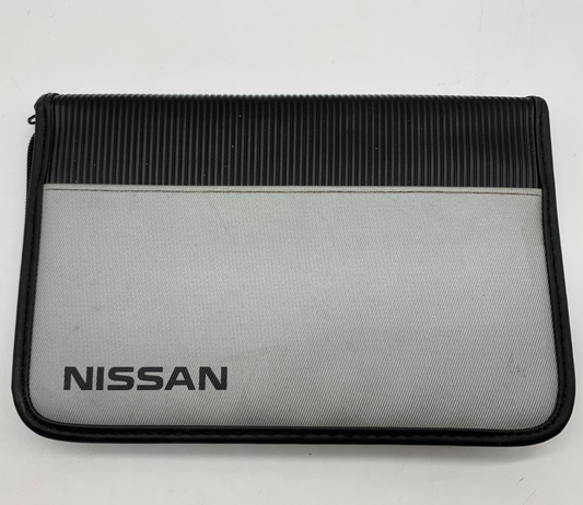Nissan Owners Manual Case Only OEM D02B39056