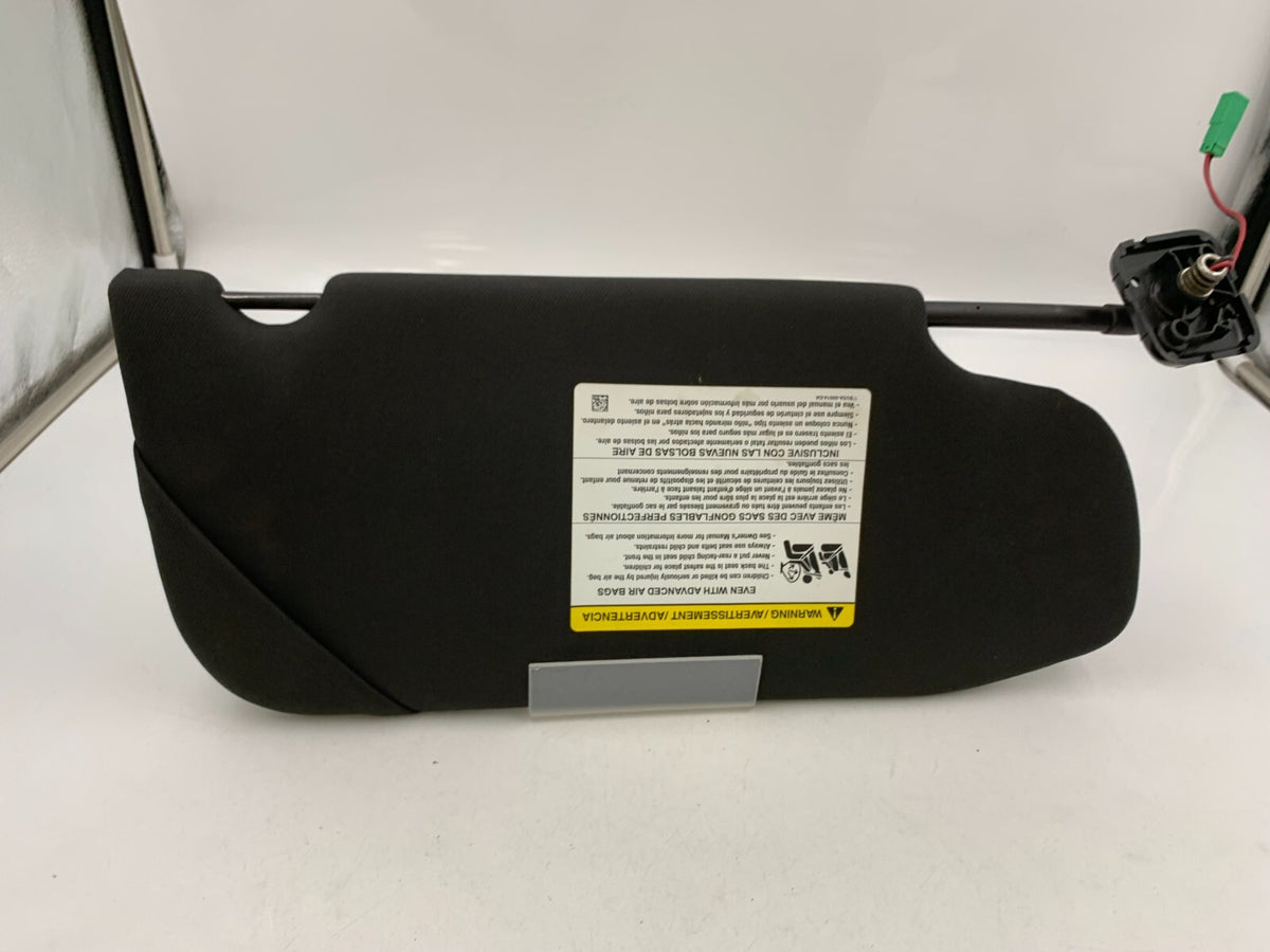 2013-2019 Ford Taurus Driver Sun Visor Sunvisor Illuminated Black OEM C01B02085