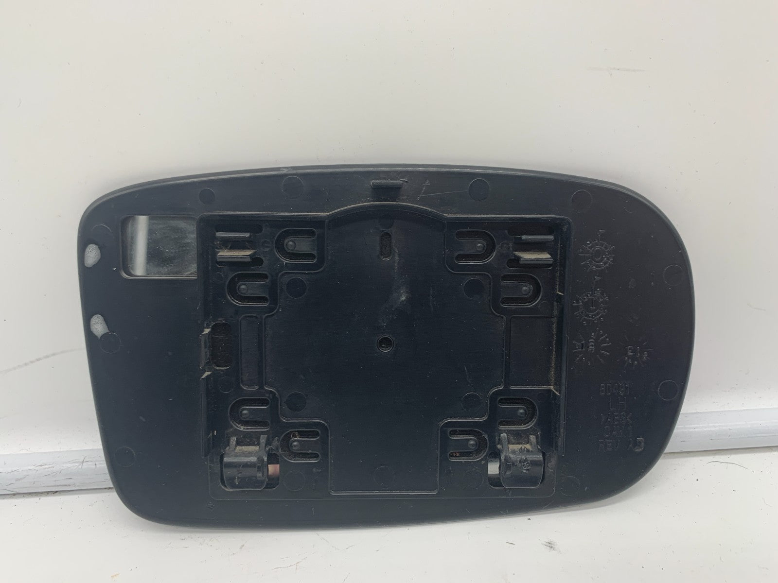 2013 Dodge Charger Driver Side View Door Mirror Glass Only OEM A01B49041