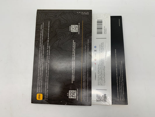 2021 Jeep Compass Owners Manual User Guide Set OEM D01B66013