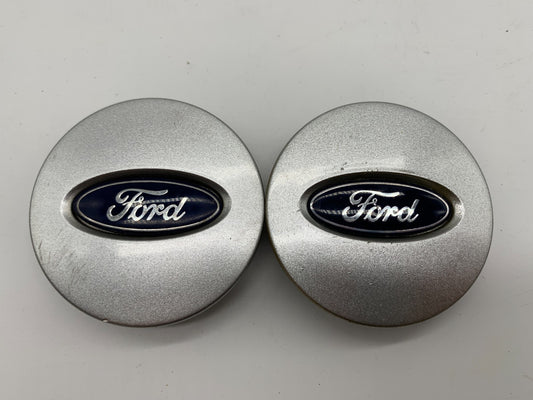Ford Rim Wheel Center Cap Set of 2 Silver 2-1/8 inch OEM B04B49005