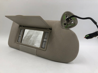 2005-2008 Pontiac Grand Prix Passenger Sun Visor Gray OEM B01B29043