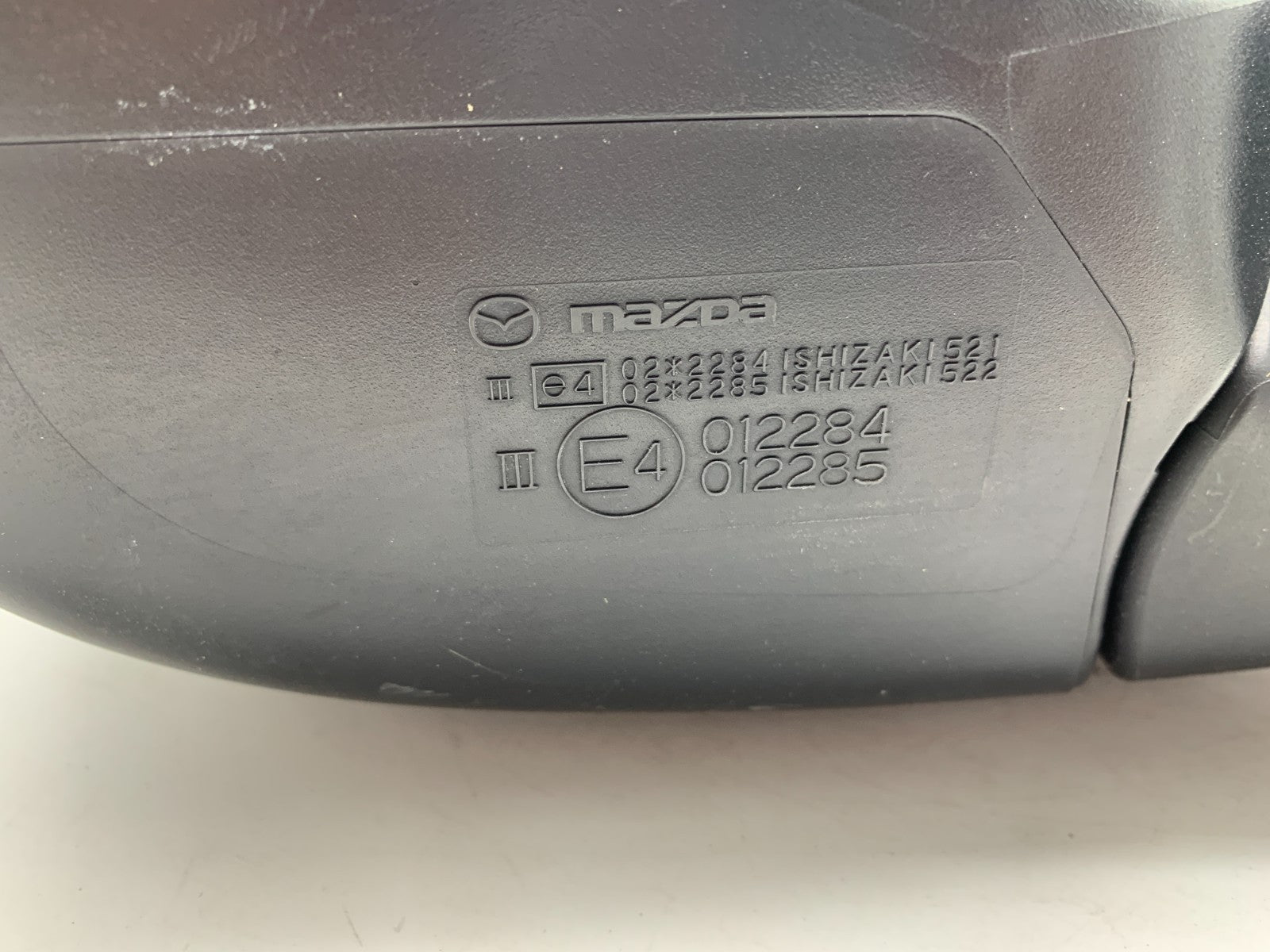 2007-2009 Mazda CX-7 Driver Side View Power Door Mirror Black OEM A03B53001