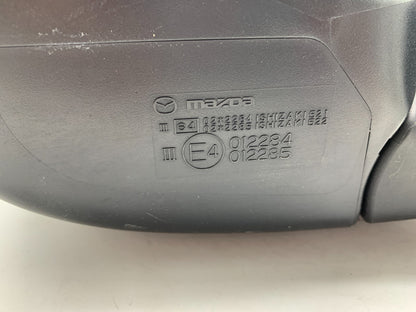 2007-2009 Mazda CX-7 Driver Side View Power Door Mirror Black OEM A03B53001