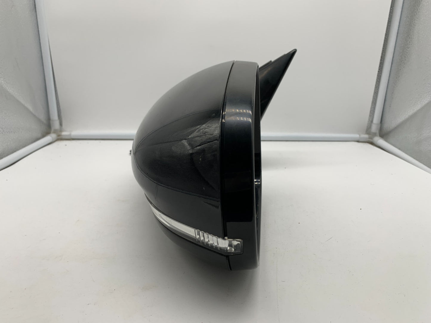 2017-2019 Jaguar XE Driver Side View Power Door Mirror Black BSA OEM B04B24001
