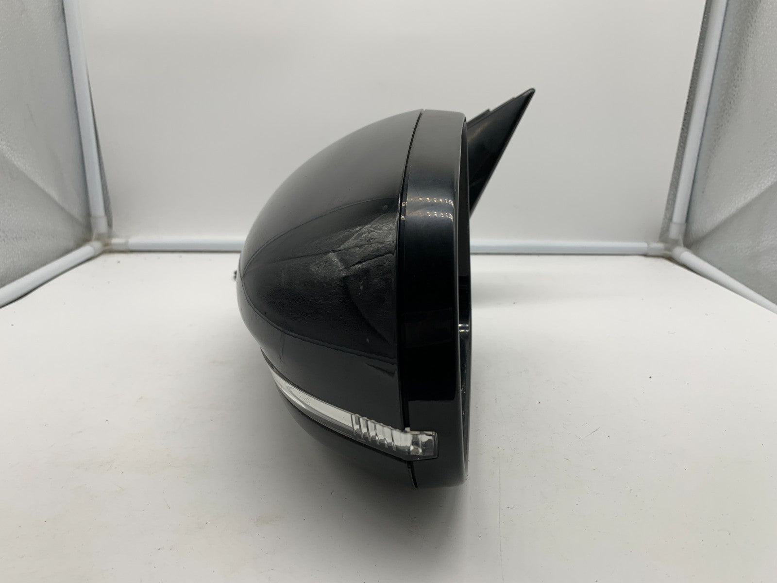 2017-2019 Jaguar XE Driver Side View Power Door Mirror Black BSA OEM B04B24001