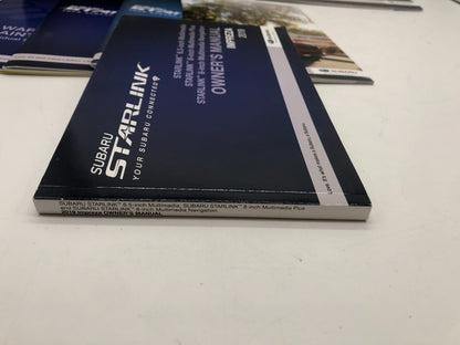 2019 Subaru Impreza Owners Manual Set with Case OEM E03B09058