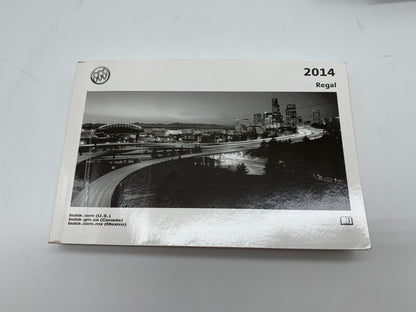 2014 Buick Regal Owners Manual Set with Case OEM A03B56003