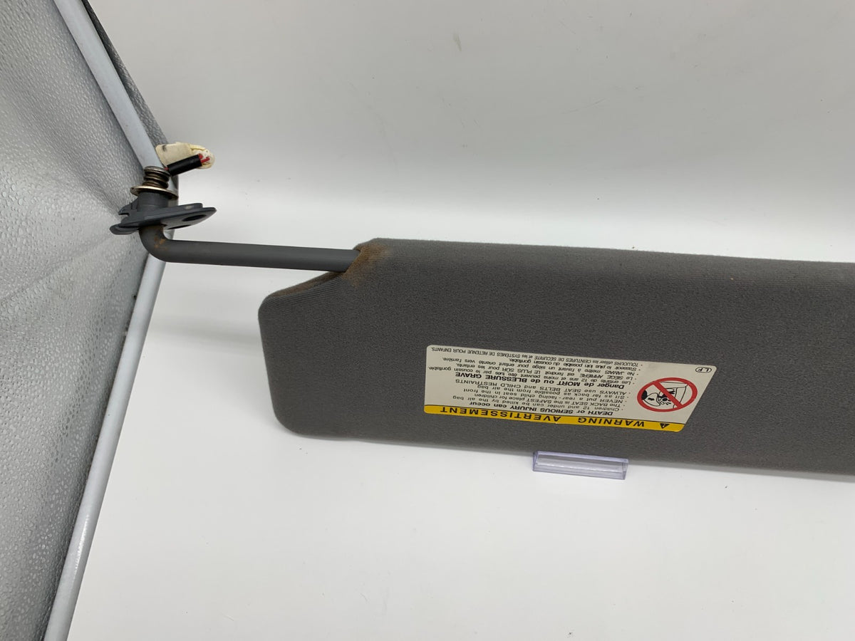 2005-2012 Toyota Avalon Passenger Sun Visor Gray Illuminated OEM B03B53037