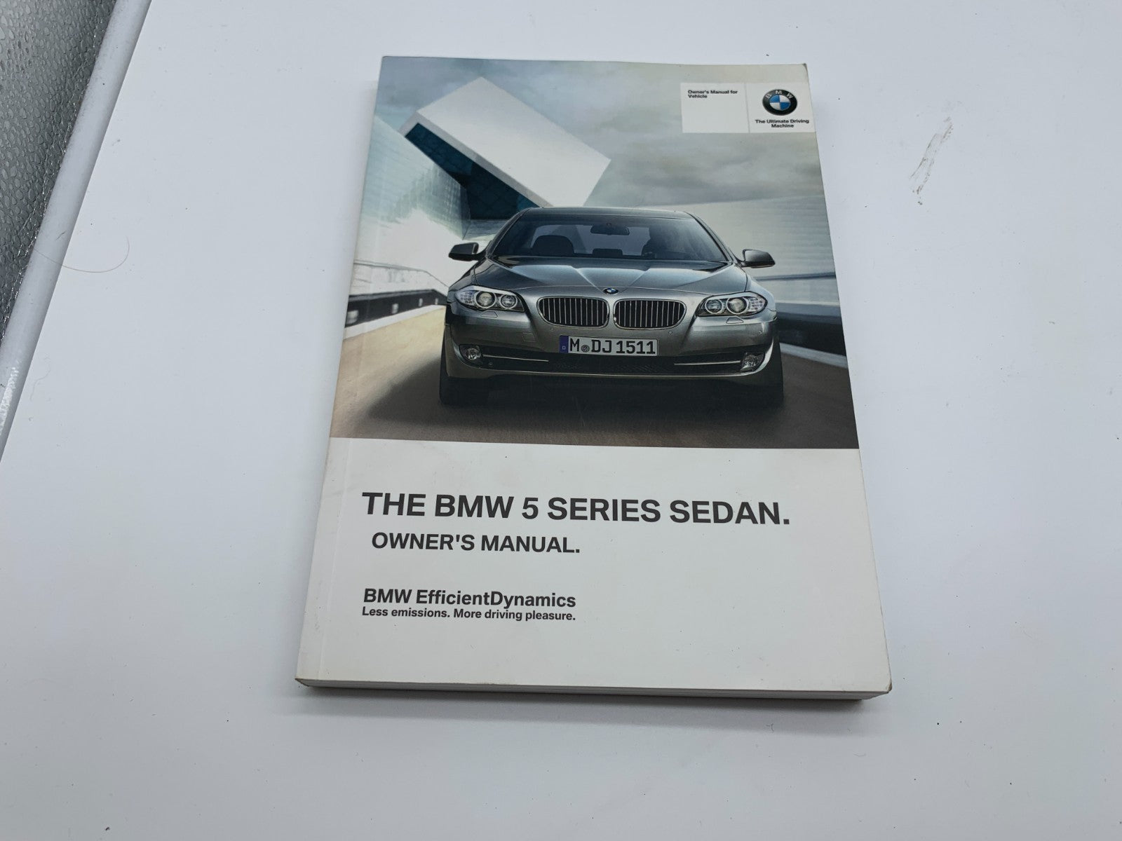 2012 BMW 528i Sedan Owners Manual Set with Case OEM B03B45053