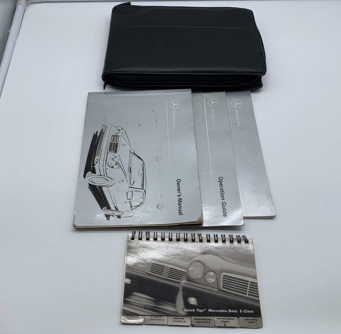 1996 Mercedes-Benz E-Class EClass Owners Manual Set with Case OEM B01B48047