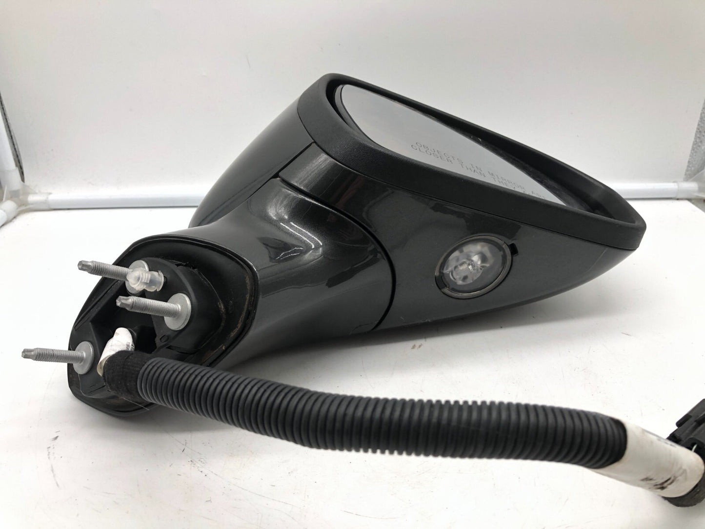 2019-2020 Ford Fusion Passenger Side View Power Door Mirror Gray BSA E03B39072