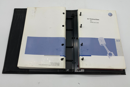 2009 Volkswagen EOS Owners Manual Set with Case OEM